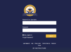Canvas Sign-in page 