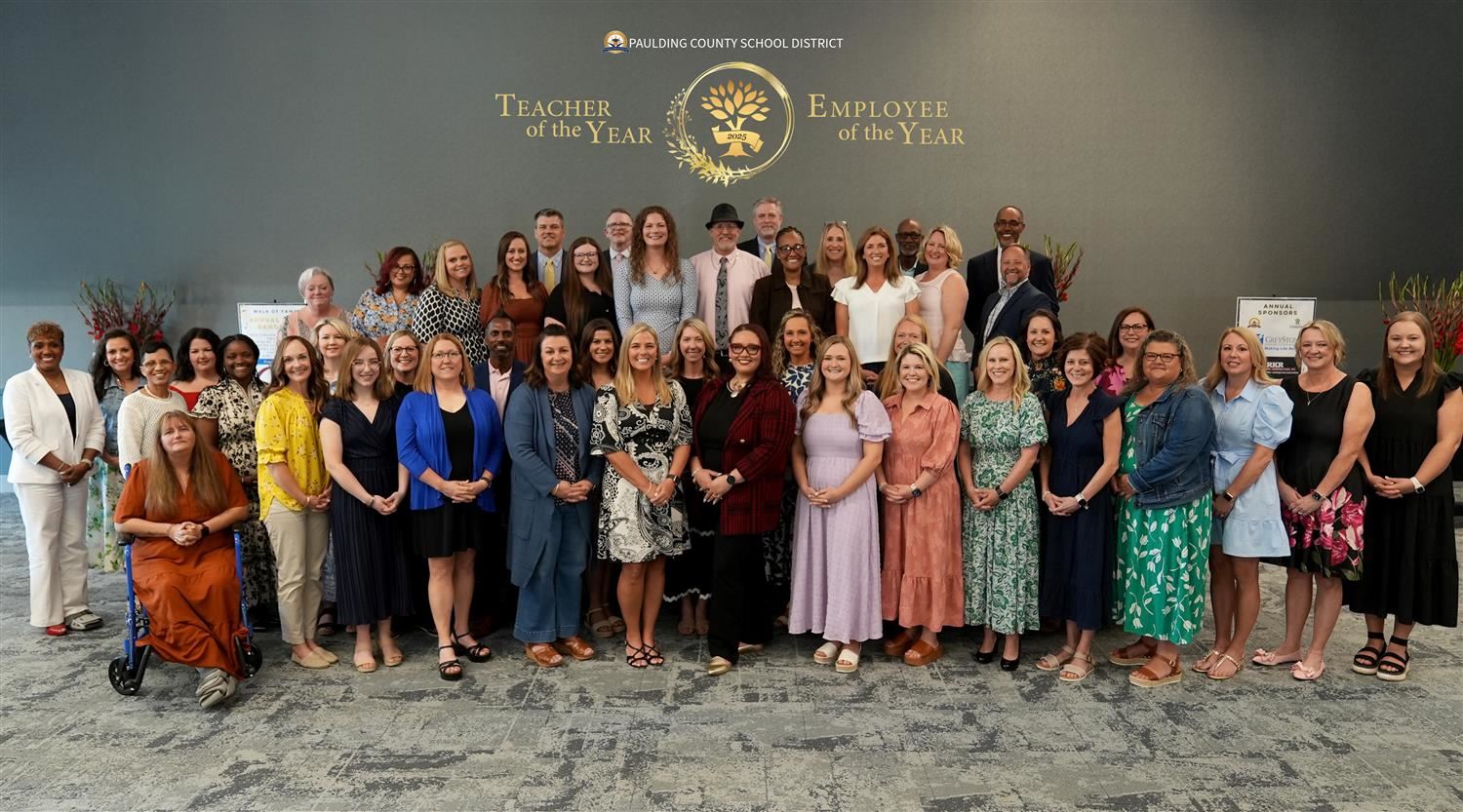  2025 PCSD Teacher & Employee of the Year Banquet