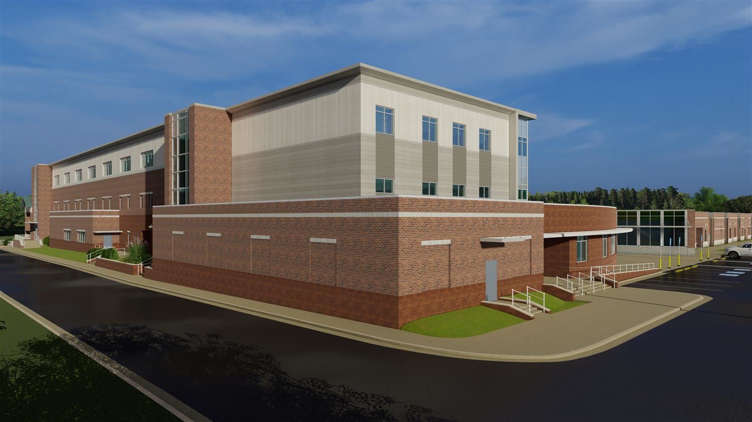 North Paulding High School rendering