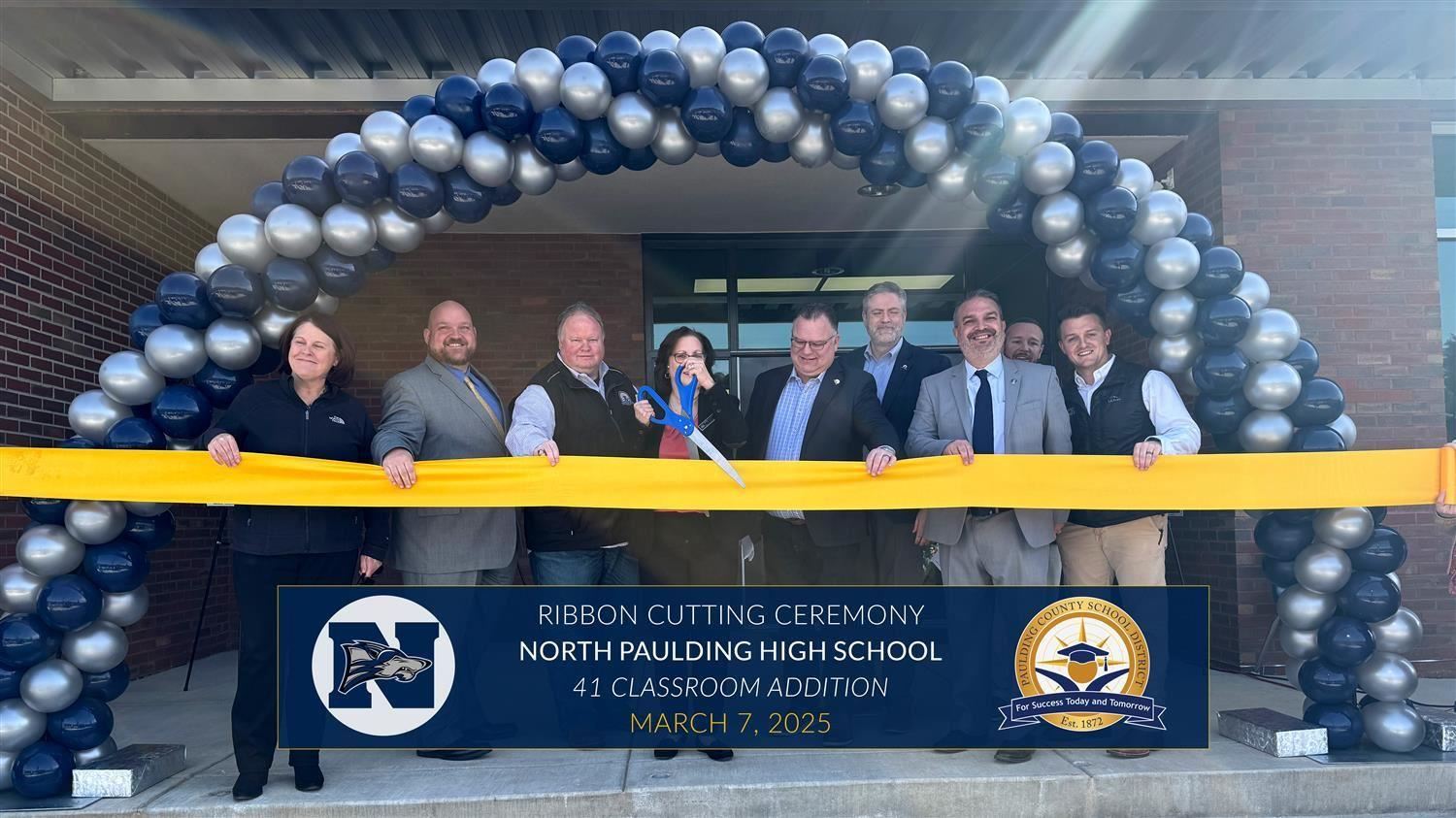 nphs ribbon cutting
